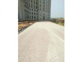 九江市婦幼兒童醫院道路水穩層攤鋪工程