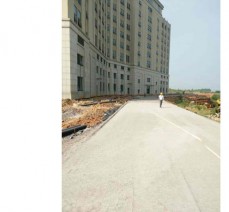 九江市婦幼兒童醫(yī)院道路水穩(wěn)層攤鋪工程